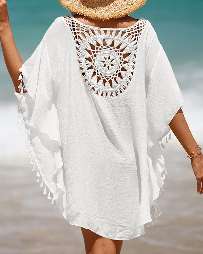 IRMINA | Beach Towel with Pom Poms