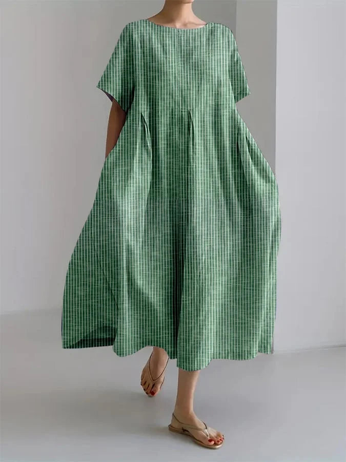 BIANCCA | Striped Retro Dress