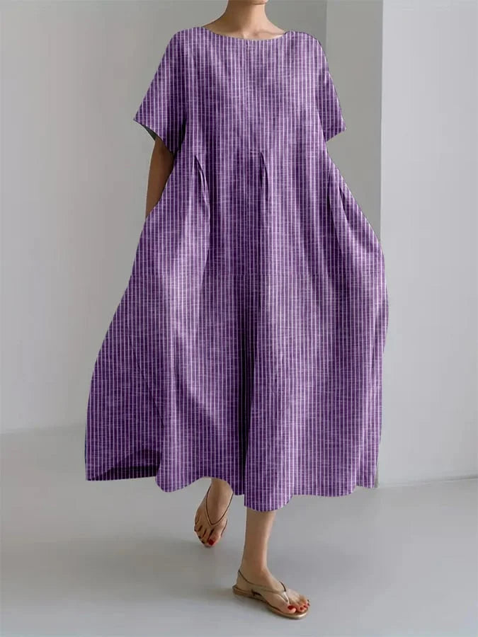 BIANCCA | Striped Retro Dress