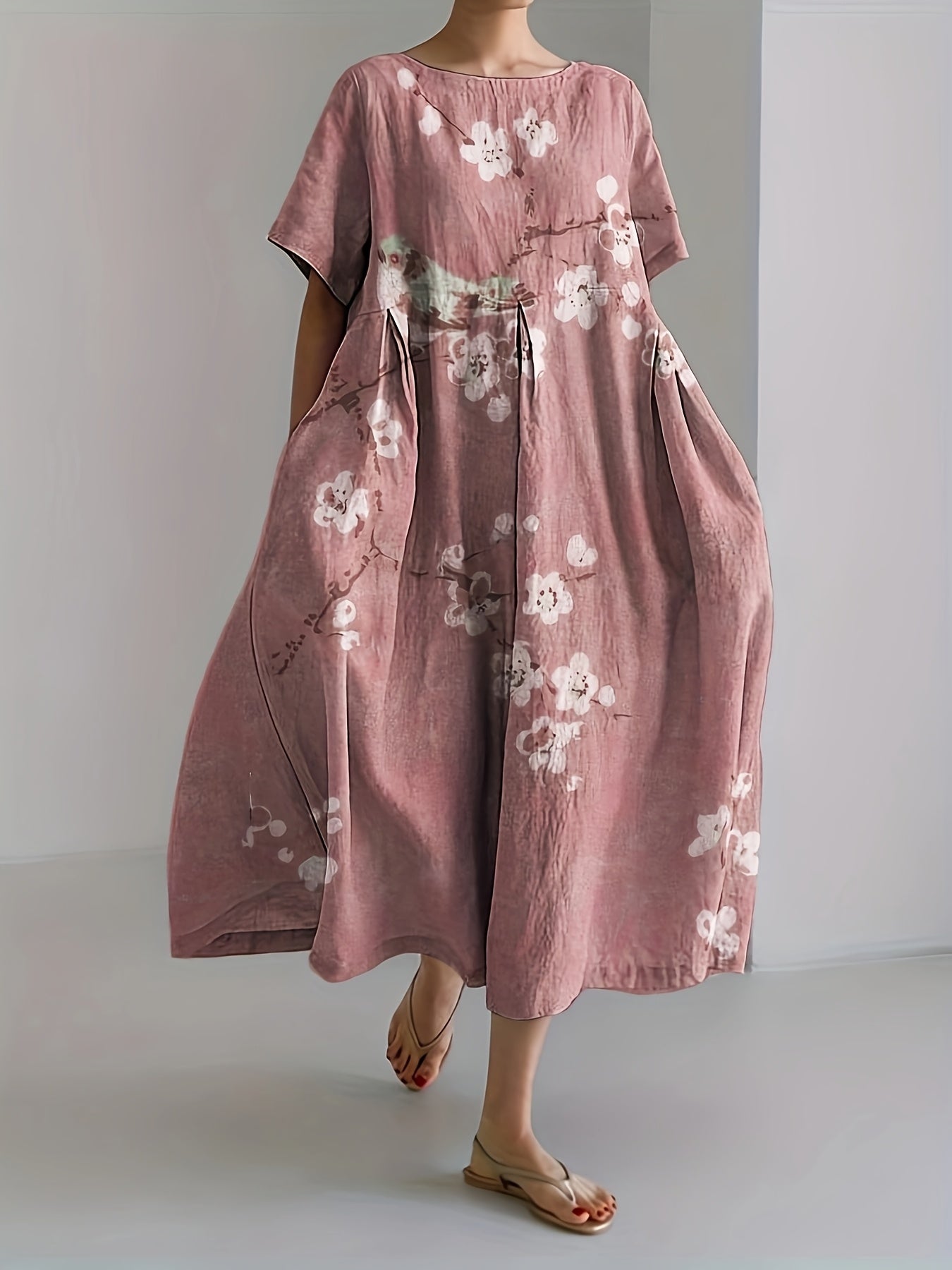LENNA | Rose Flower Dress