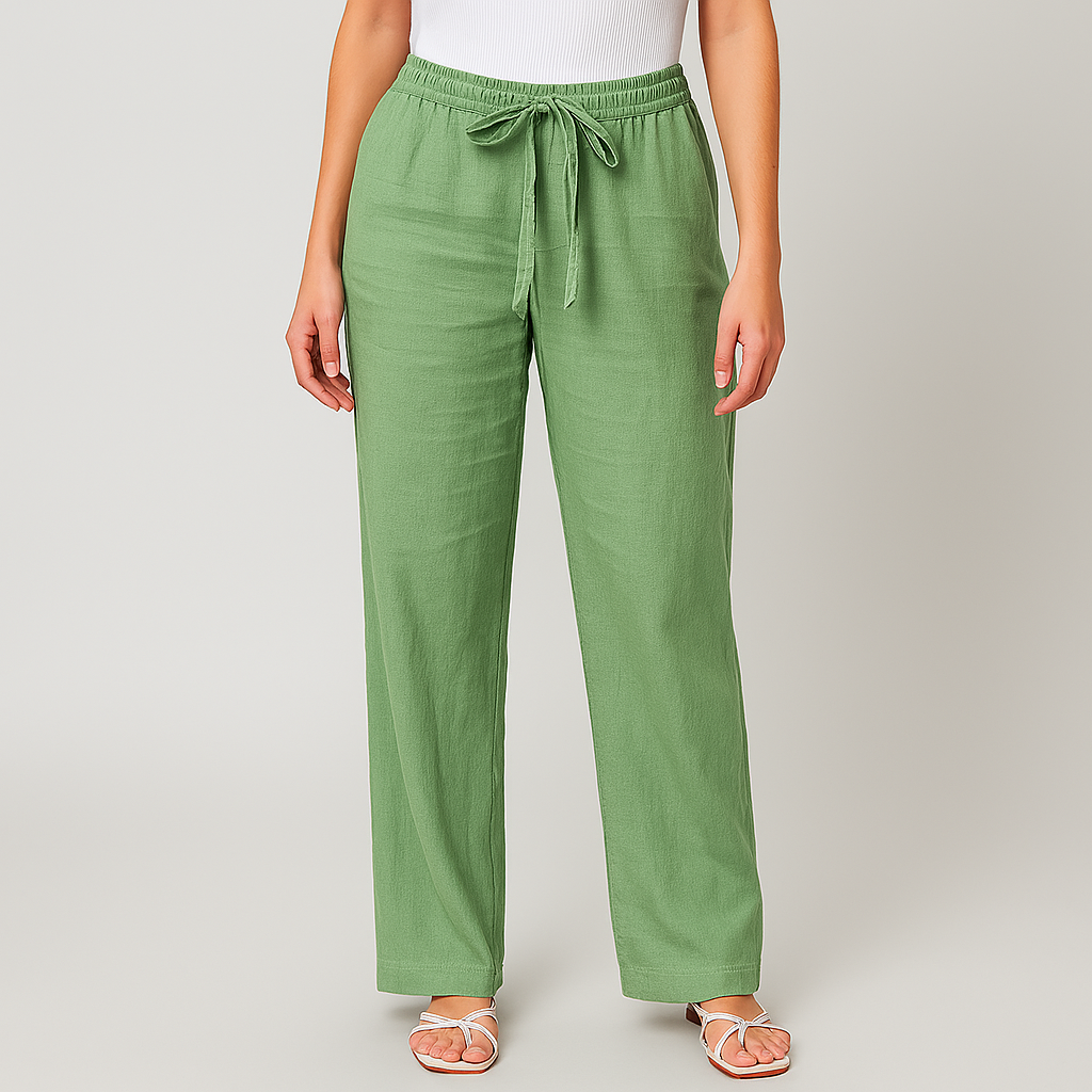 CHARLOTTE | Modern, Lightweight Linen Trousers
