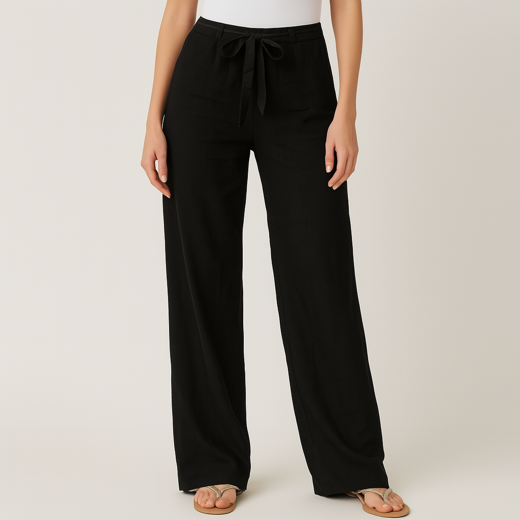 CHARLOTTE | Modern, Lightweight Linen Trousers