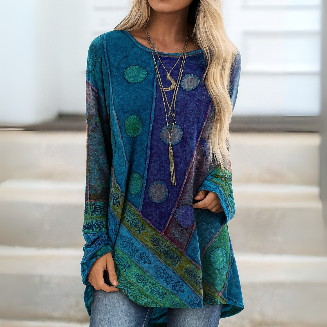 BRIANA | Vintage Elegant Casual Blouse