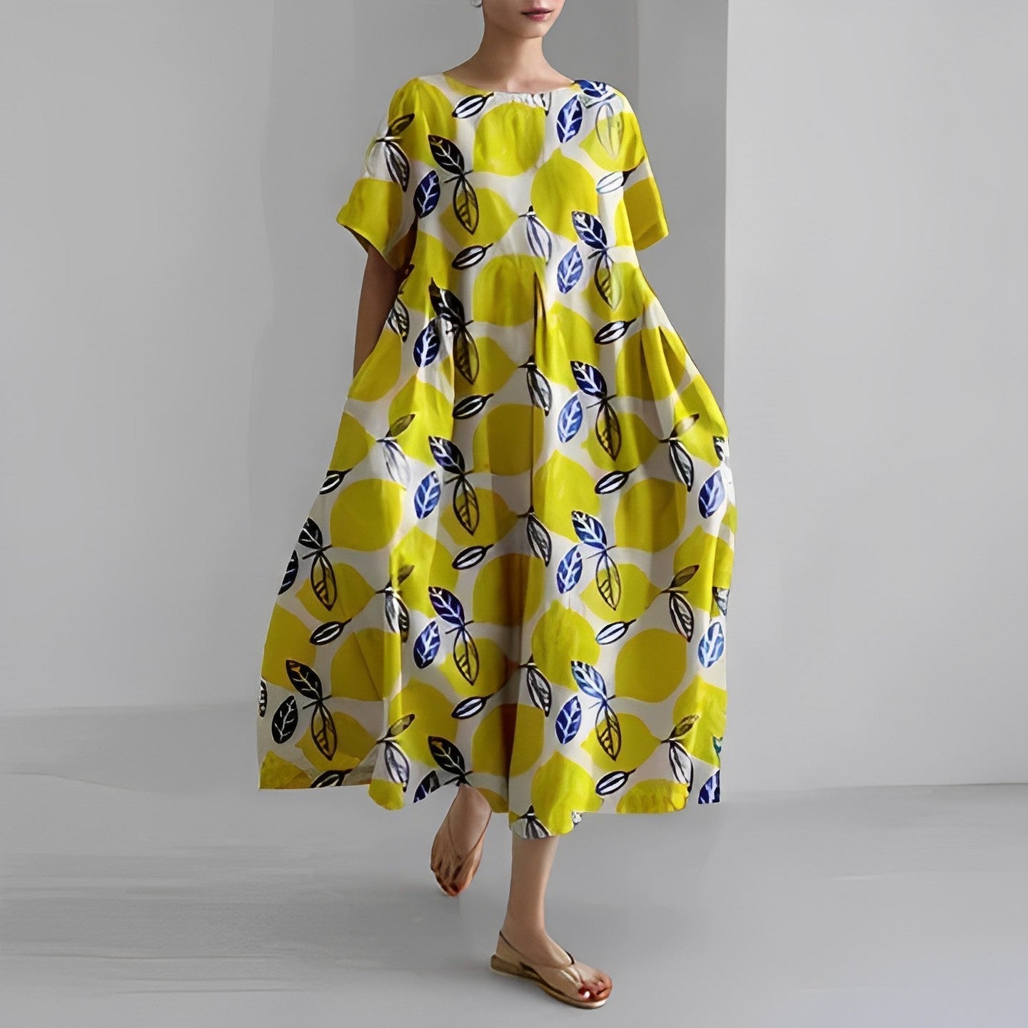 JASMINNA | Viscose Dress in Print