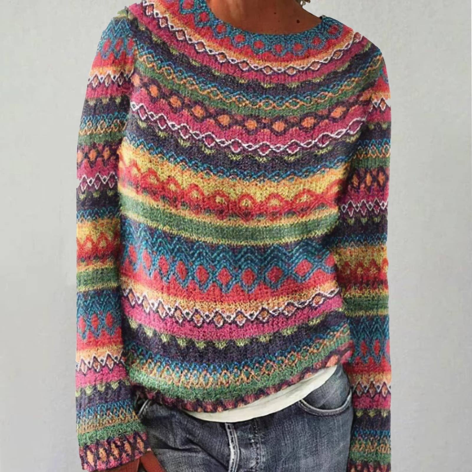 EMMA | Cosy Retro Sweater