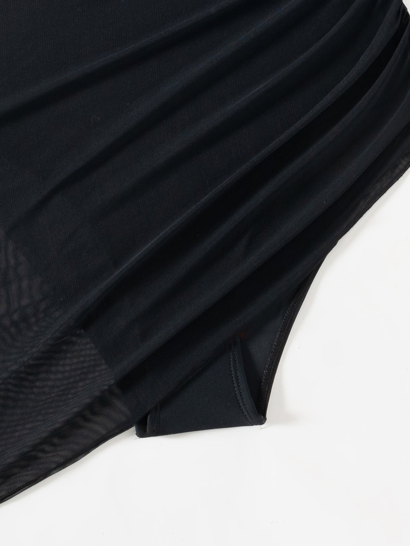 LUBA | Slimming Mesh Swimsuit Sarong