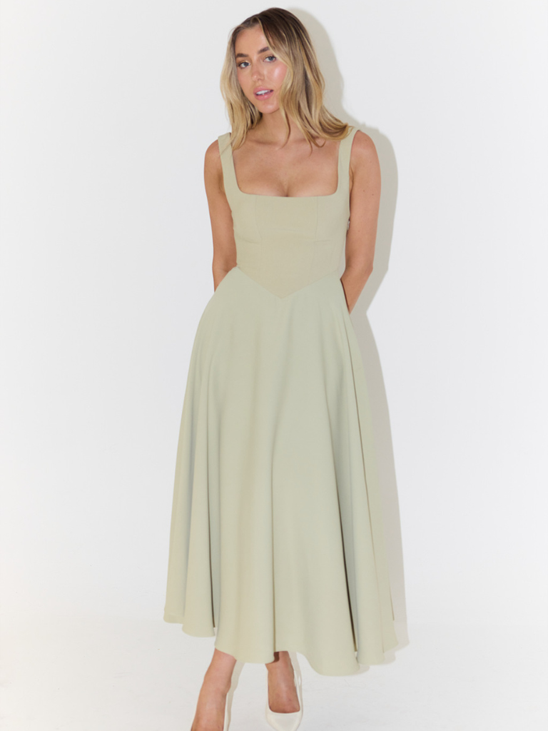 SCARLET | Elegant Wedding Guest Dress