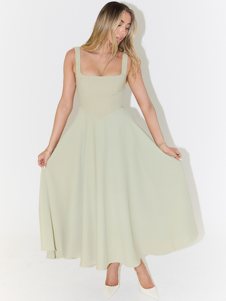 SCARLET | Elegant Wedding Guest Dress