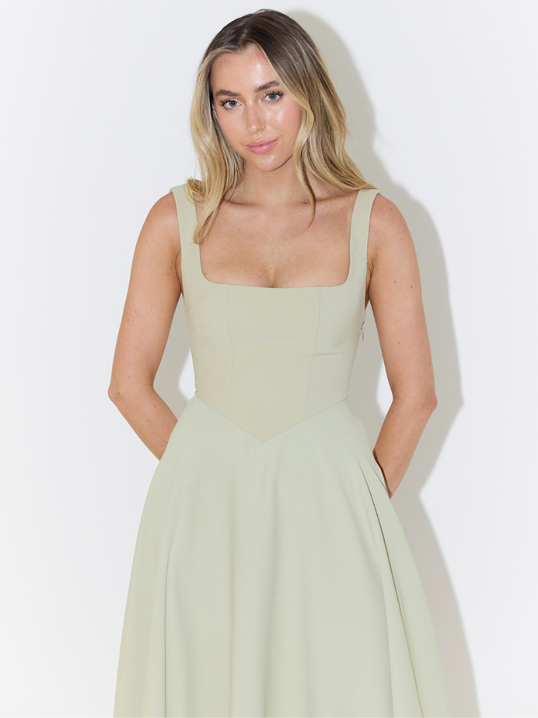 SCARLET | Elegant Wedding Guest Dress