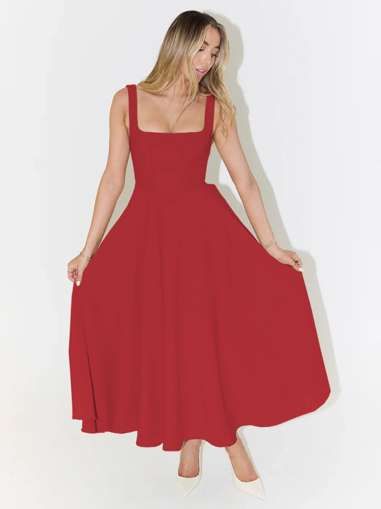SCARLET | Elegant Wedding Guest Dress