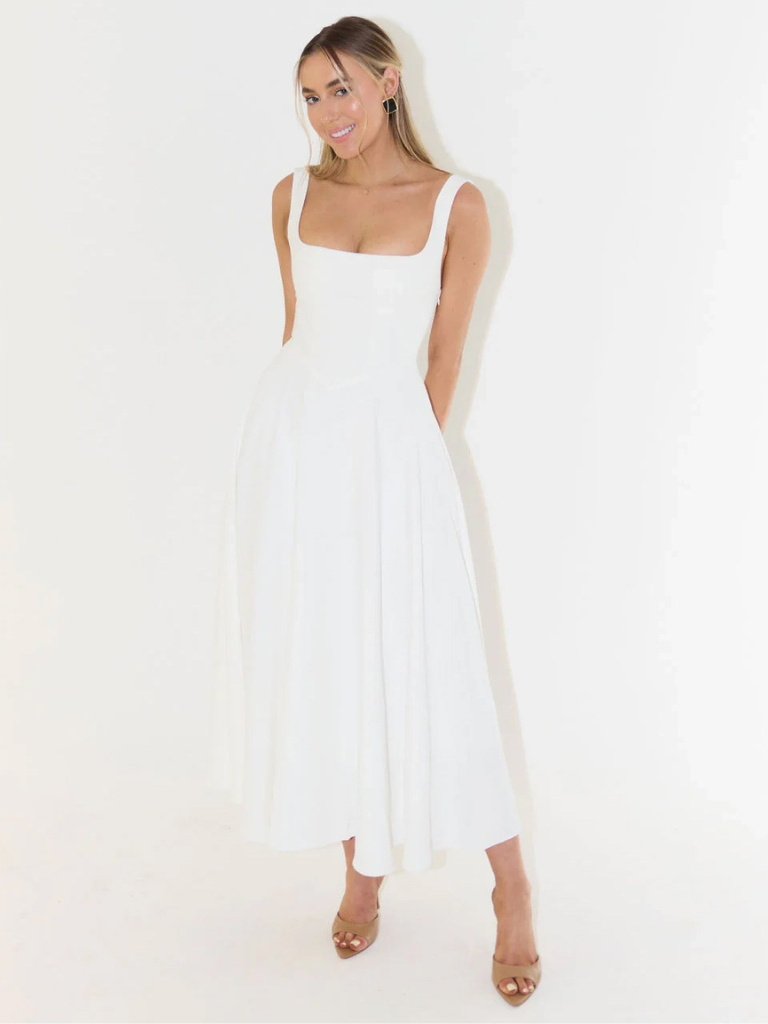 SCARLET | Elegant Wedding Guest Dress