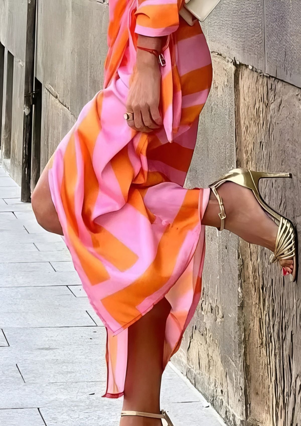 BELÉN | Wrap Dress with Print