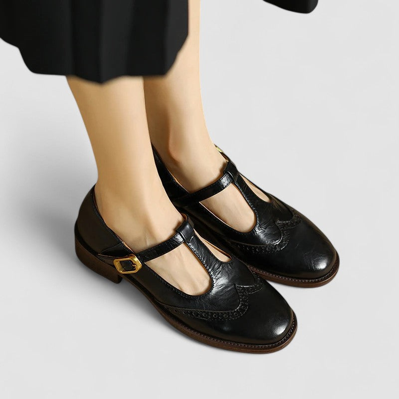 MAISIE | Elegant Orthopaedic Mary Jane Shoes