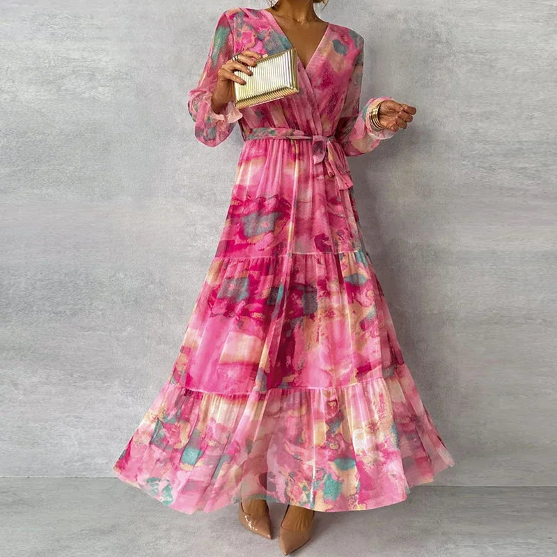 EMILIA | Elegant Floral Dress