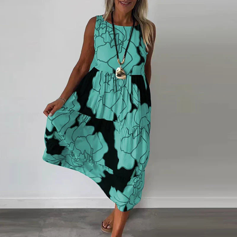 CAITLYN | Sleeveless Maxi Dress