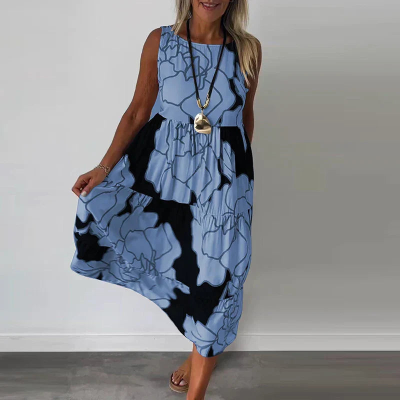 CAITLYN | Sleeveless Maxi Dress