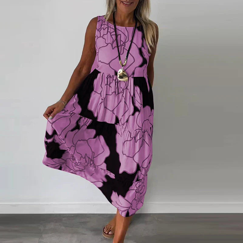 CAITLYN | Sleeveless Maxi Dress