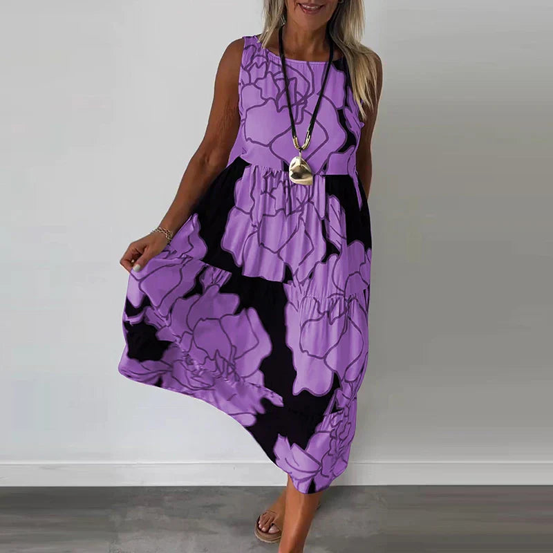 CAITLYN | Sleeveless Maxi Dress