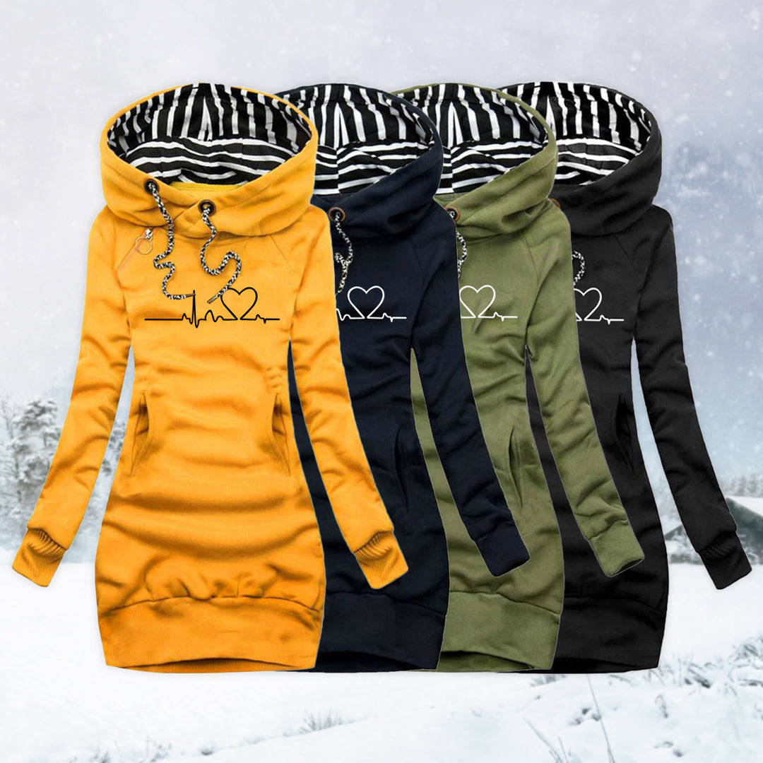 IRENA | Heartbeat Sweater Dress