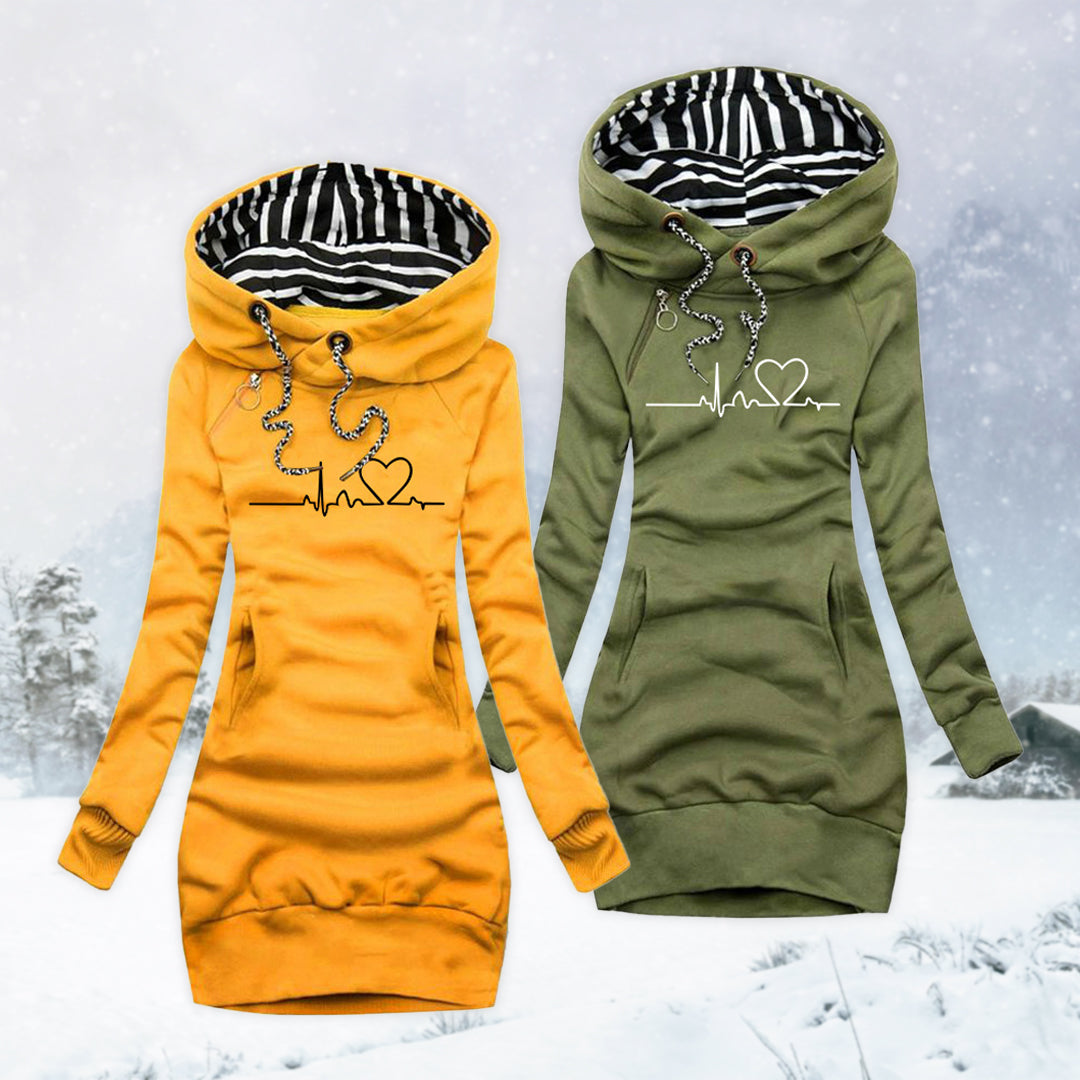 IRENA | Heartbeat Sweater Dress