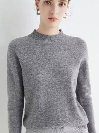 LALEI | Cozy Wool Mock Neck Sweater