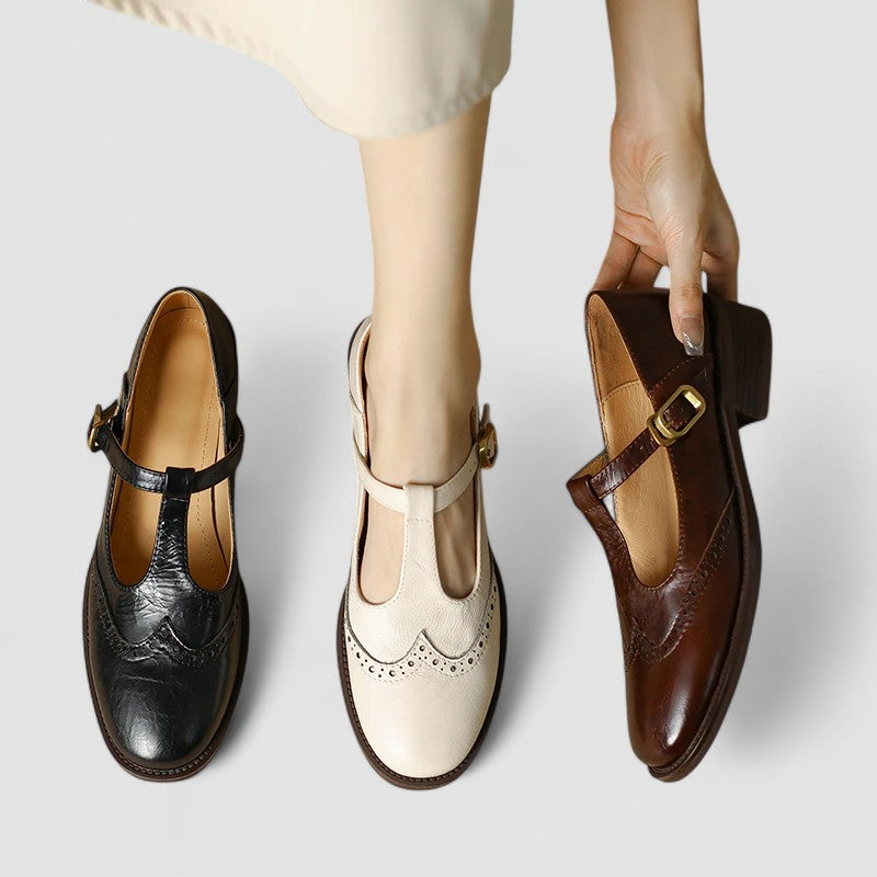 MAISIE | Elegant Orthopaedic Mary Jane Shoes