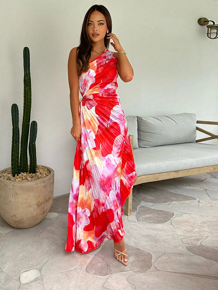 KATIE | Spring Pleated Dress
