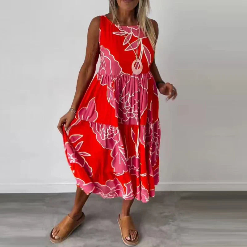 CAITLYN | Sleeveless Maxi Dress