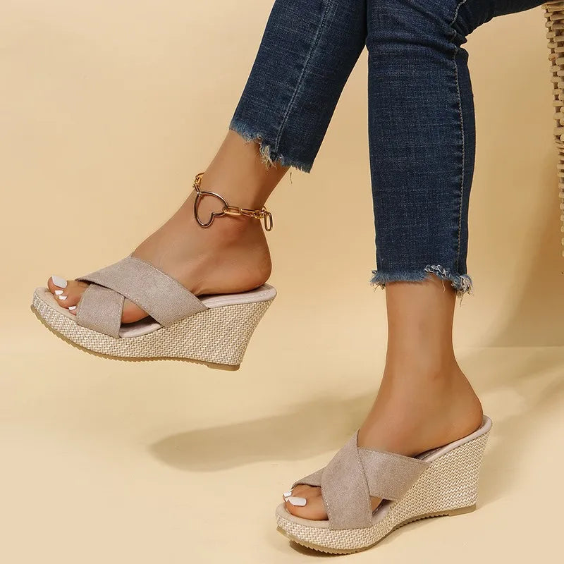 JEVIE | Elegant Wedge Sandals