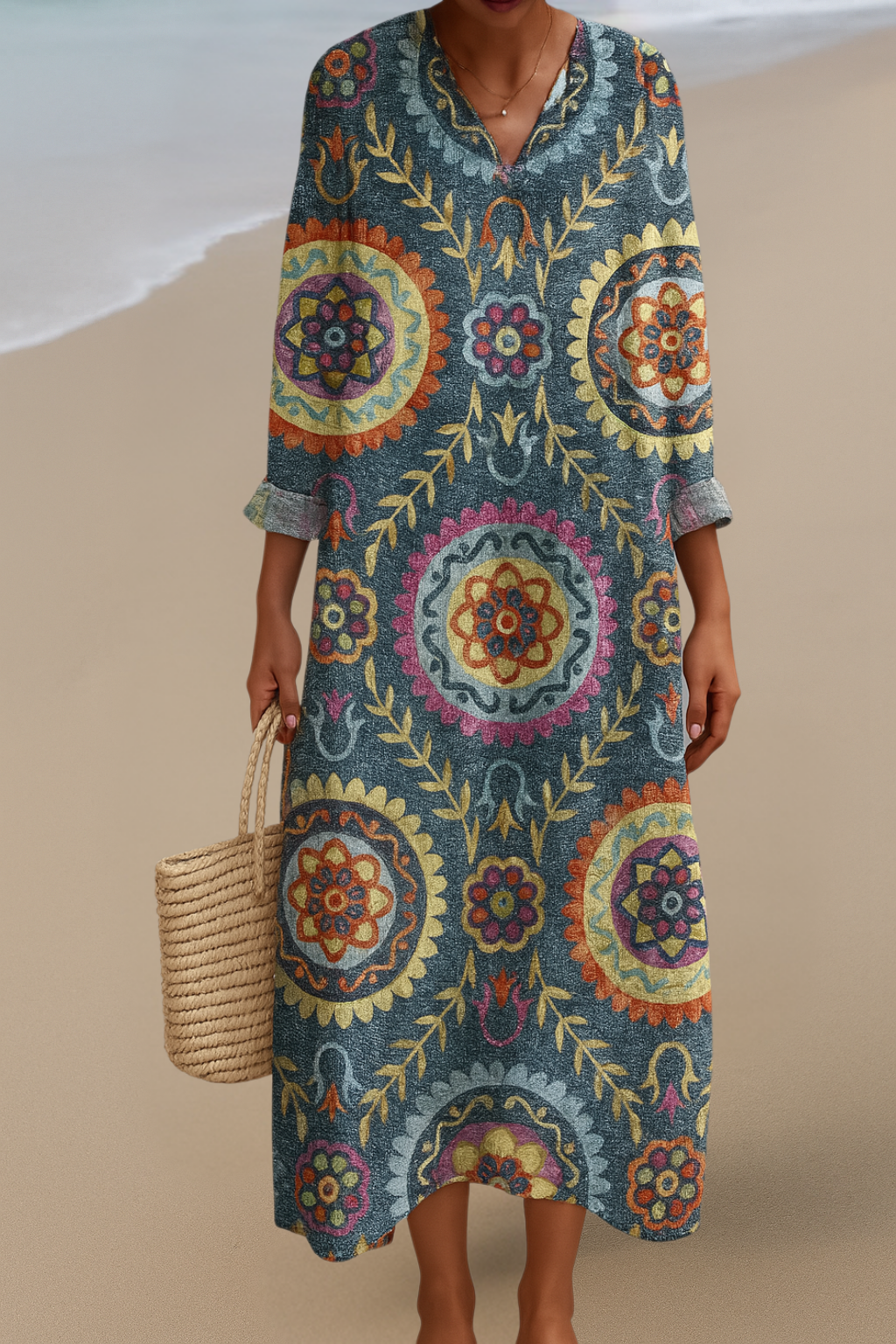 SOFIE | Maxi Dress Mandala – Ray of Joy in Boho Elegance