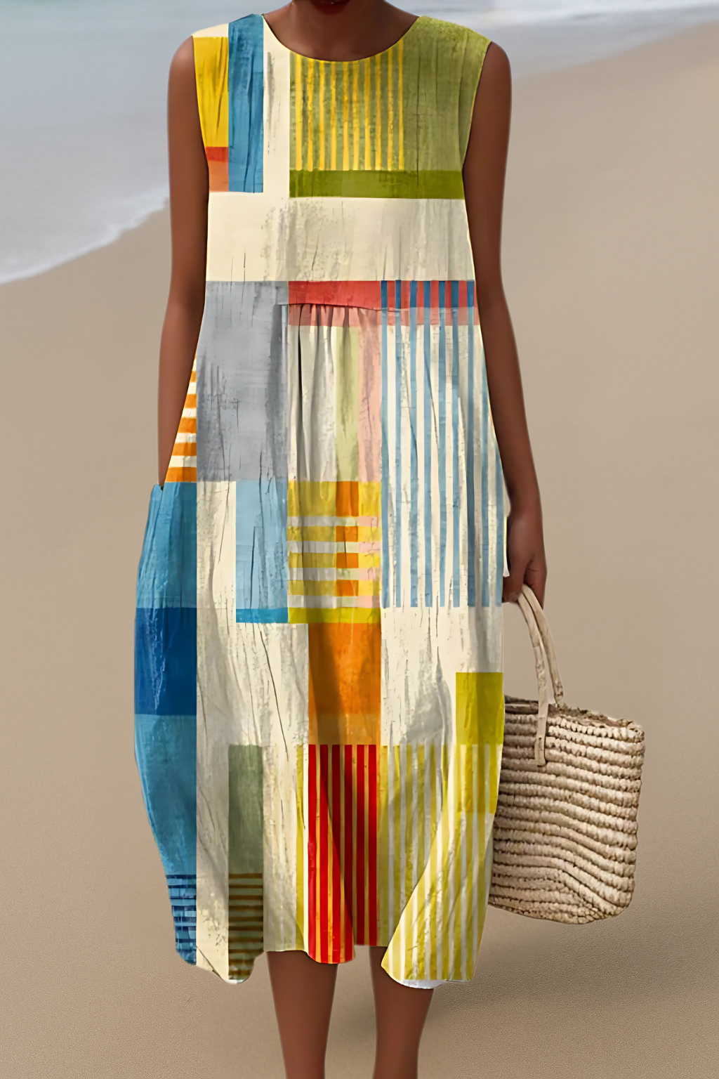 SOFIE | Sleeveless Dress – Simple Elegance for Sunny Days