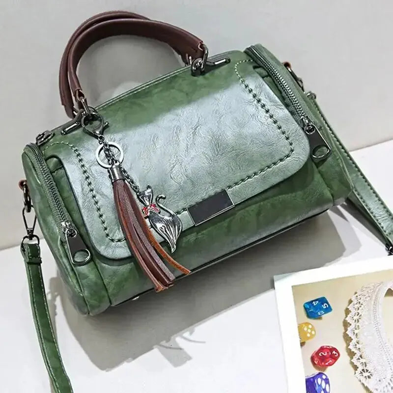 STELLA | Leather Shoulder Bag