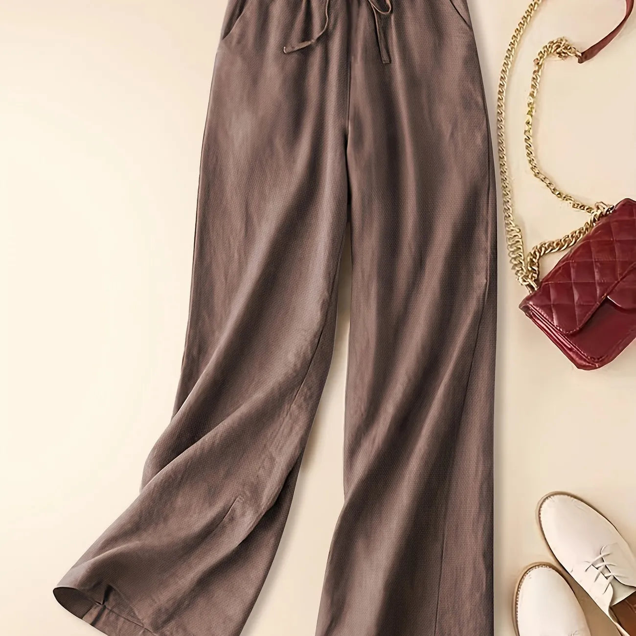 TINA | Loose Linen Trousers