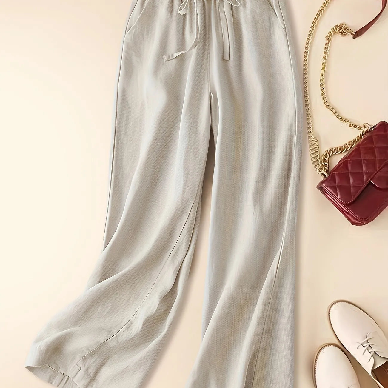 TINA | Loose Linen Trousers