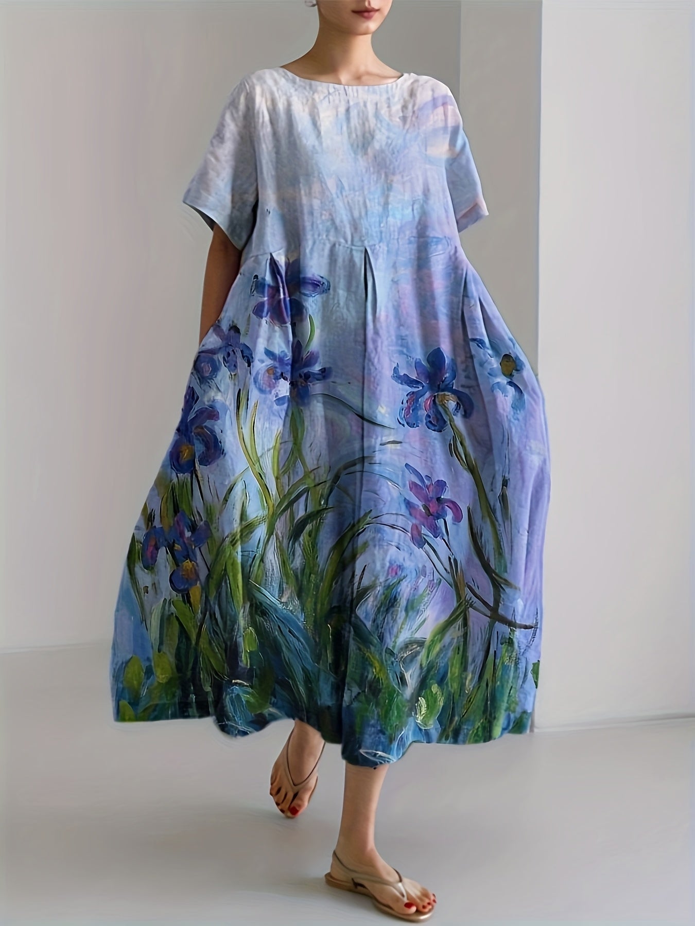 JULIE | Iris Garden Dress