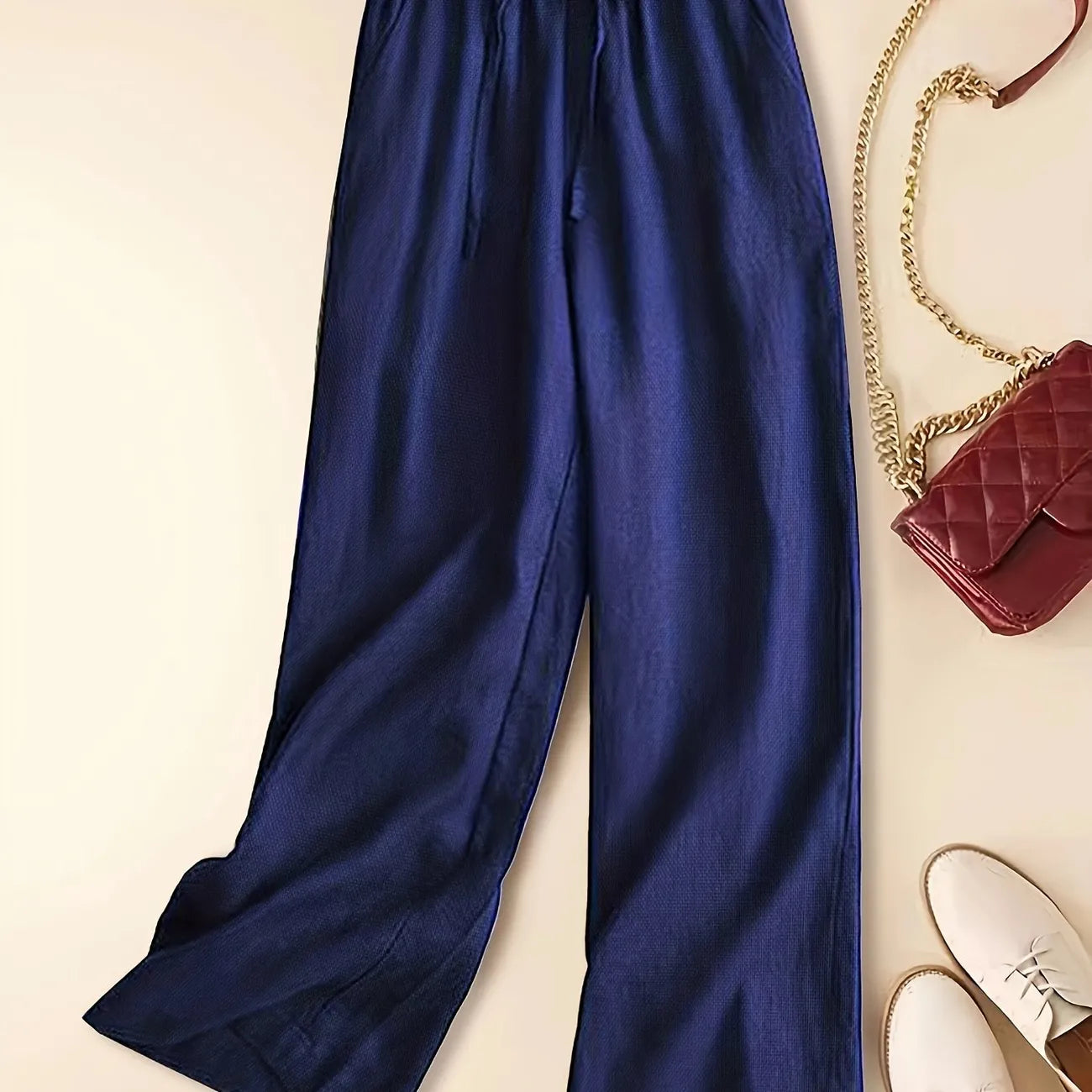 TINA | Loose Linen Trousers