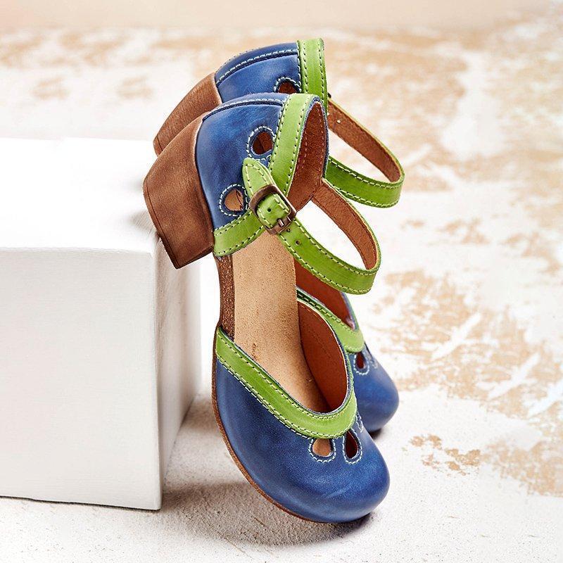 ALICE | Orthopedic sandals with low heels