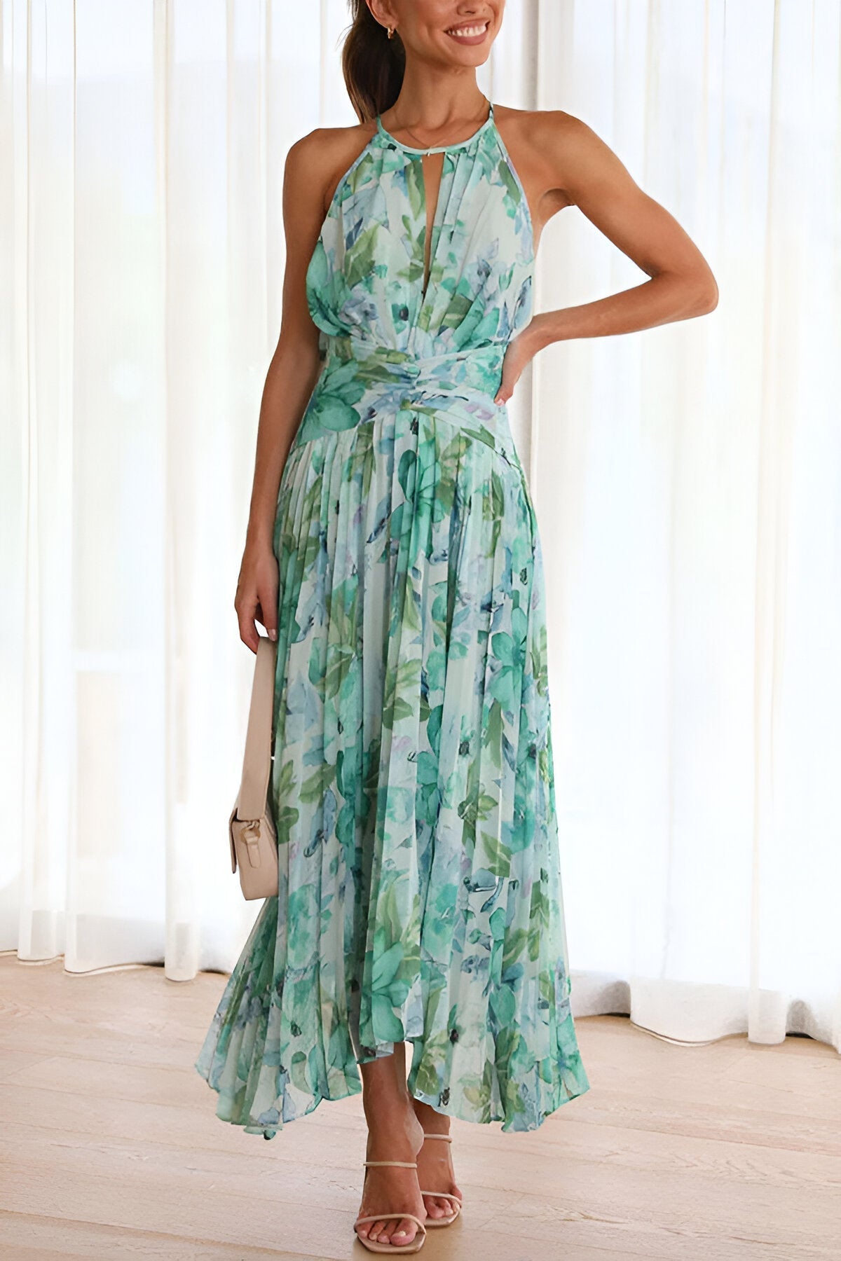 VALERIA | Floating Elegance Maxi Dress