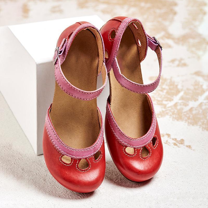 ALICE | Orthopedic sandals with low heels