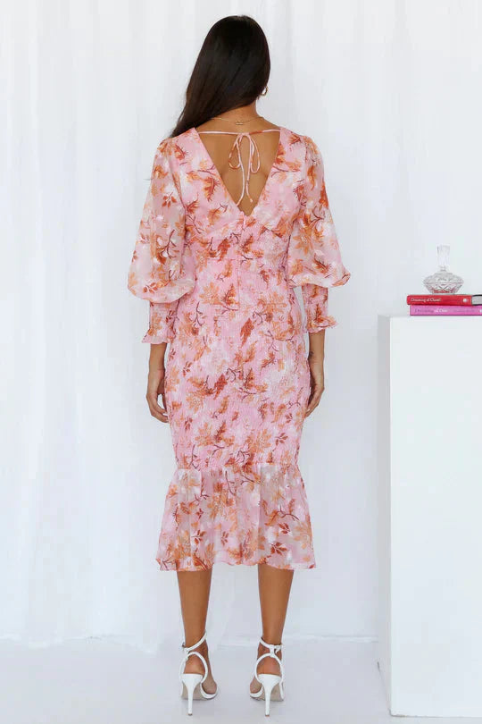 MILEY | Dress with Floral Print