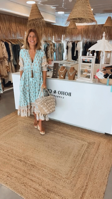 JASMINE | Relaxed Long Boho Maxi Dress