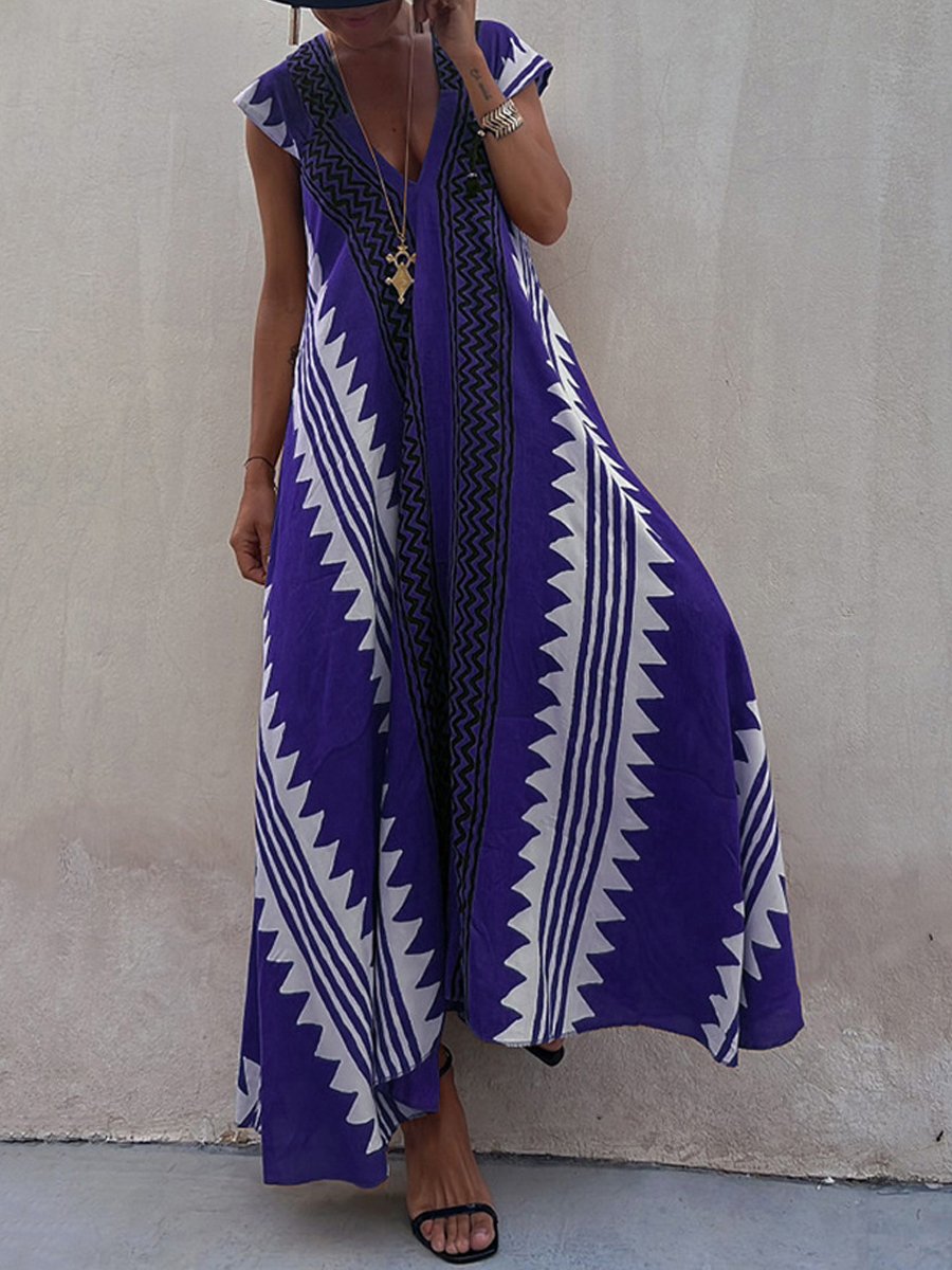 NOELIA | Sleeveless Dress with V-Neck