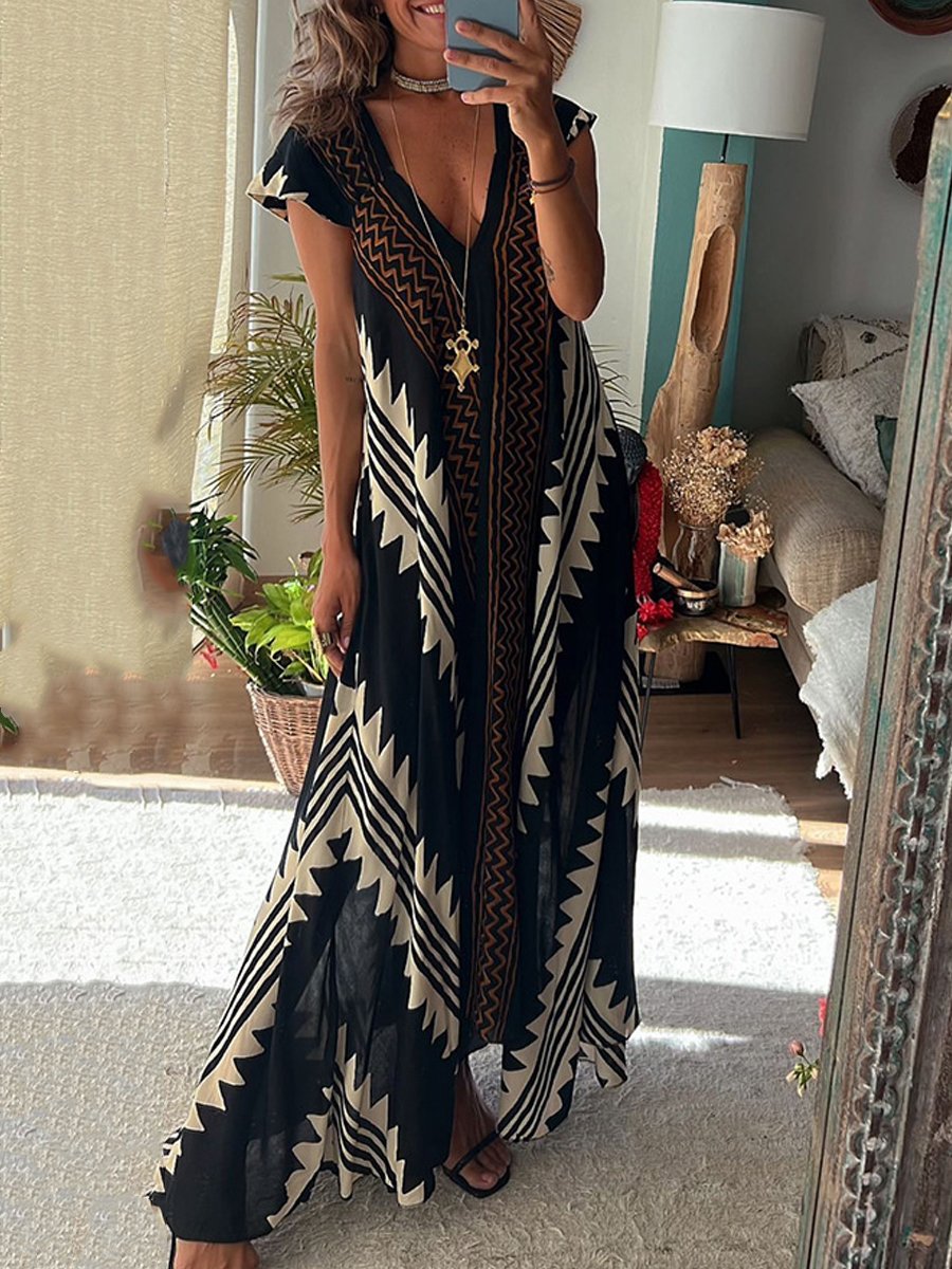 NOELIA | Sleeveless Dress with V-Neck