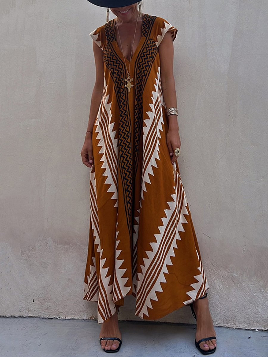 NOELIA | Sleeveless Dress with V-Neck