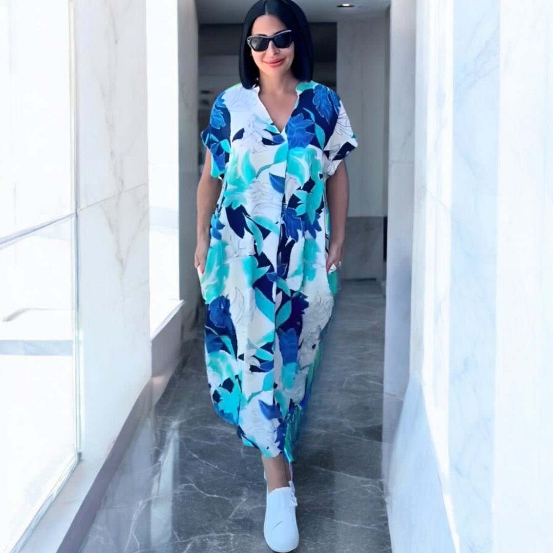 LENA | Elegant Floral Dress