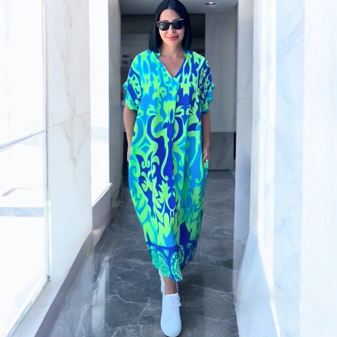 LENA | Elegant Floral Dress