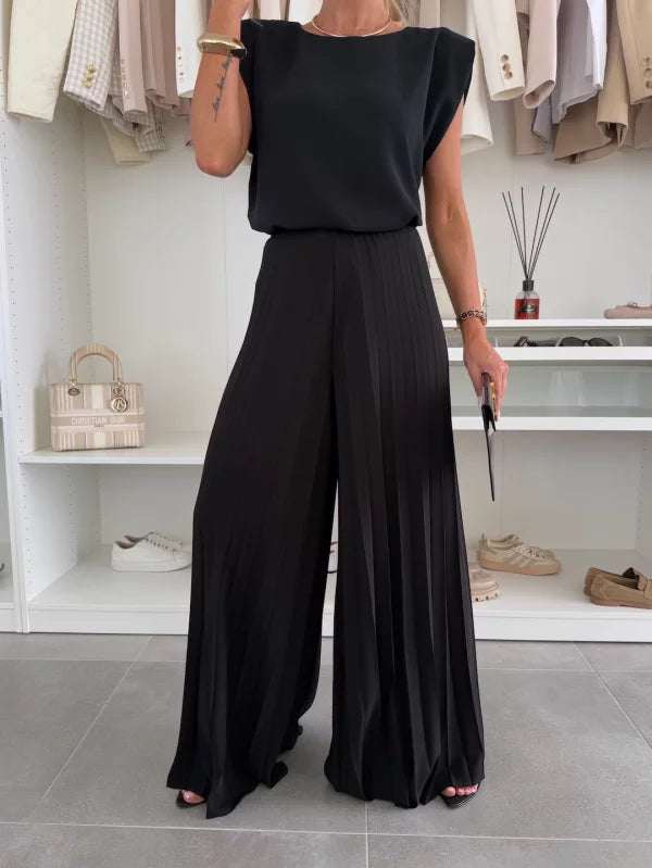 AXELLE | Wide-Leg 2-Piece Power Set