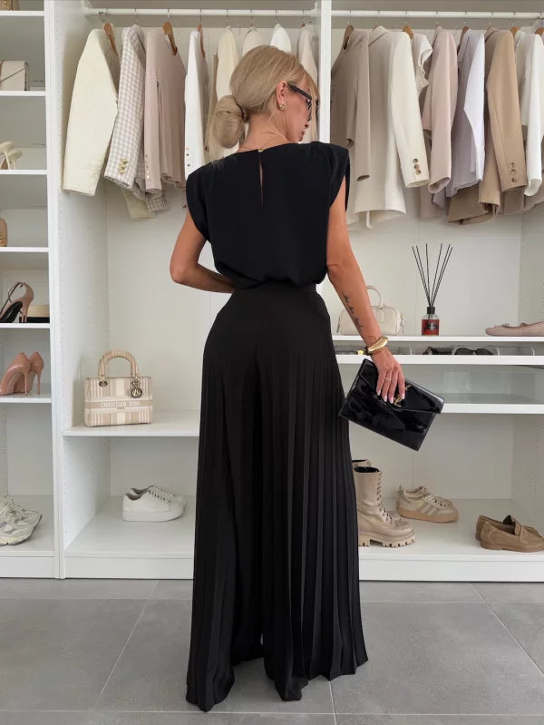 AXELLE | Wide-Leg 2-Piece Power Set