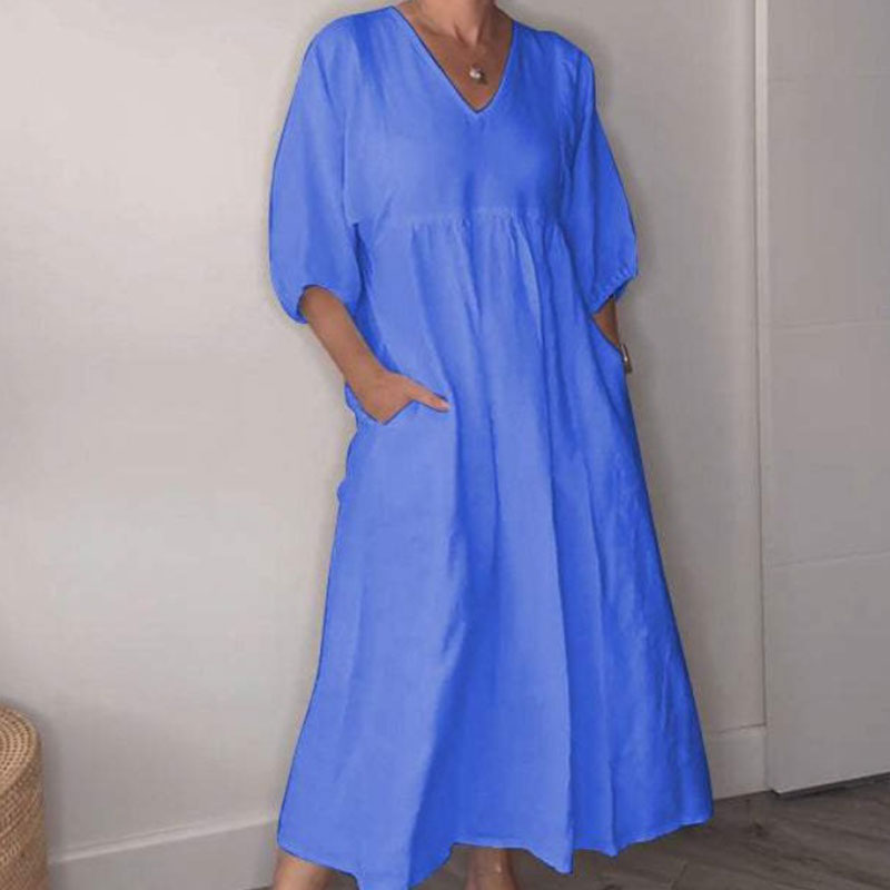 GRACE | Comfortable Chic V-Neck Dress