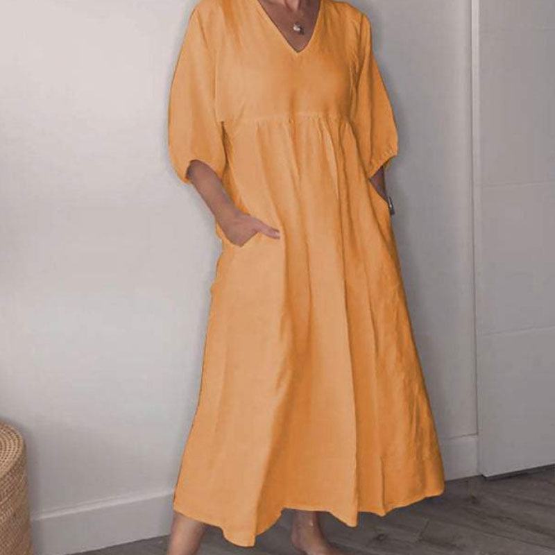 GRACE | Comfortable Chic V-Neck Dress